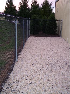 Fenced Walkyard