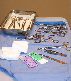 Sterilized Surgical Instrument Pack
